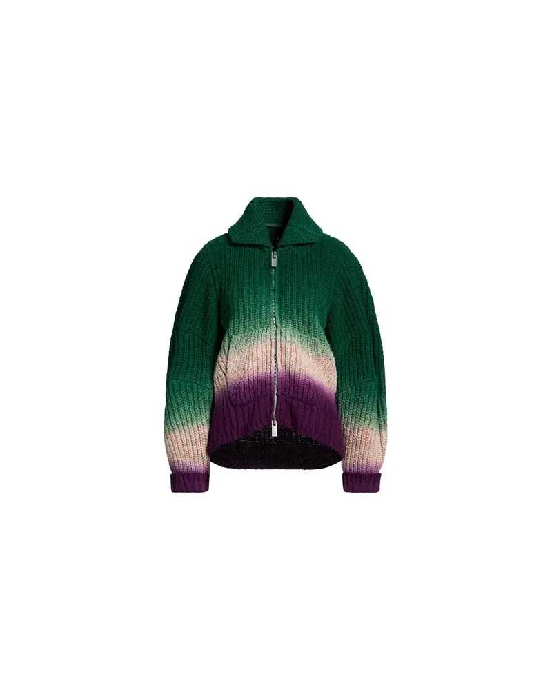 Sacai STRICKWAREN - Strickjackenauf YOOX.COM Grün