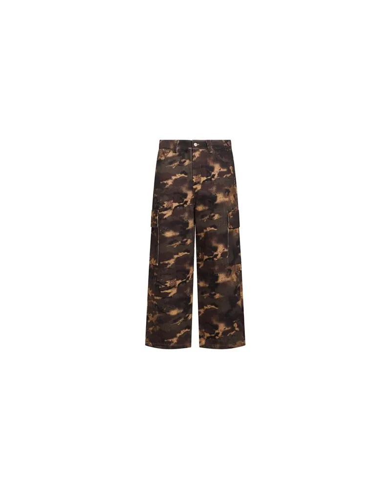 DISCLAIMER HOSEN & RÖCKE - Jeanshosenauf YOOX.COM Militärgrün
