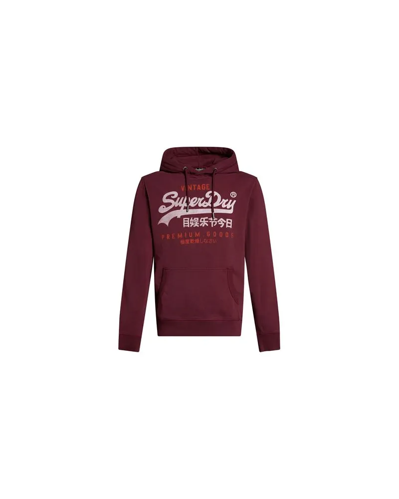 Superdry. TOPS - Sweatshirtsauf YOOX.COM Purpur