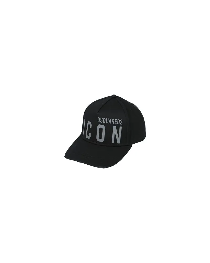 Dsquared2 ICON - ACCESSOIRES - Mützen & Hüteauf YOOX.COM Schwarz