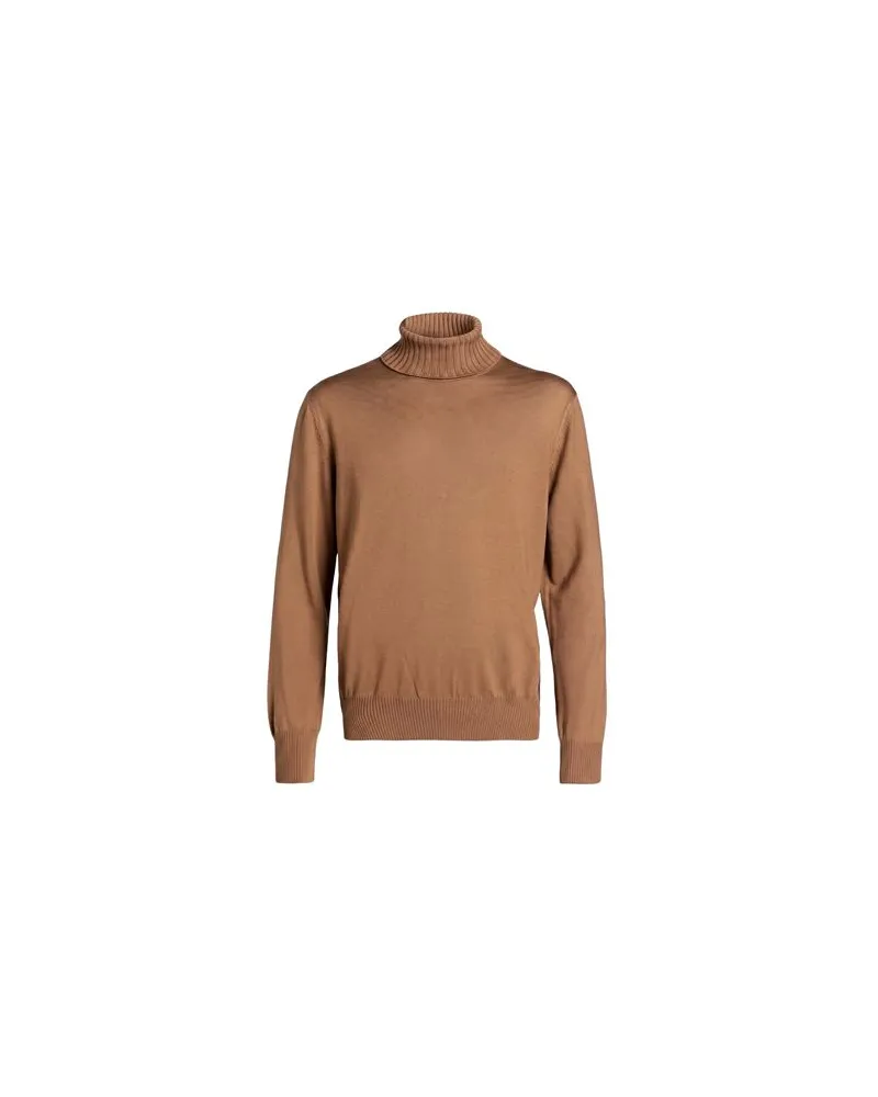 Gran Sasso ATHLEISURE - STRICKWAREN - Rollkragenpulloverauf YOOX.COM Hellbraun