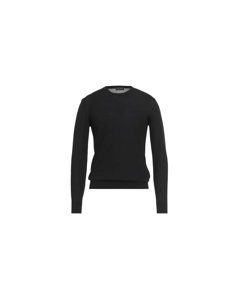 Roberto Collina STRICKWAREN - Pulloverauf YOOX.COM Schwarz