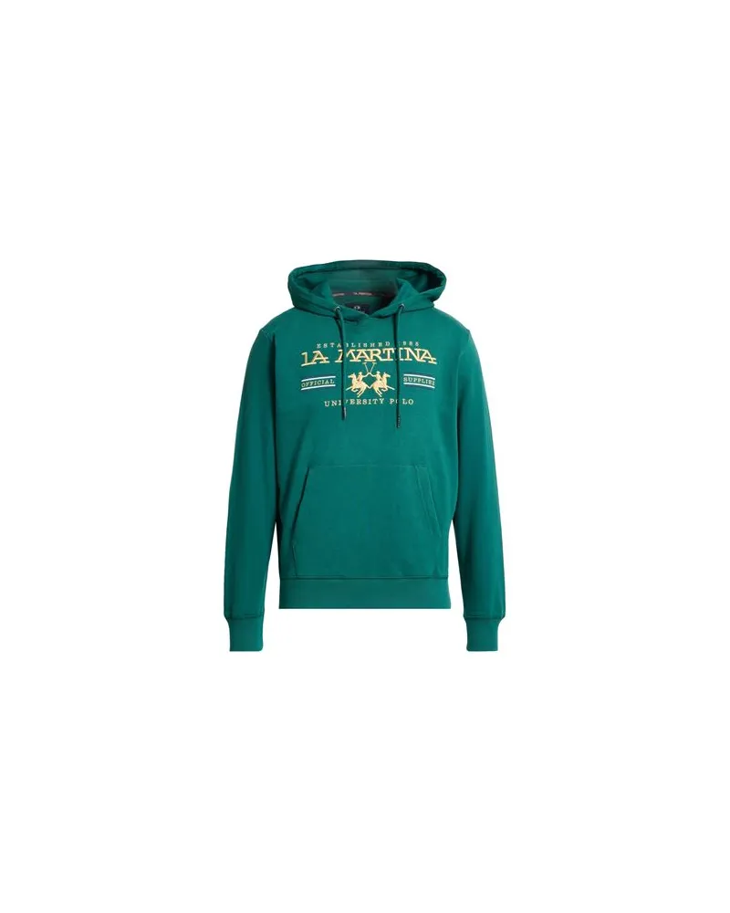 La Martina TOPS - Sweatshirtsauf YOOX.COM Dunkelgrün