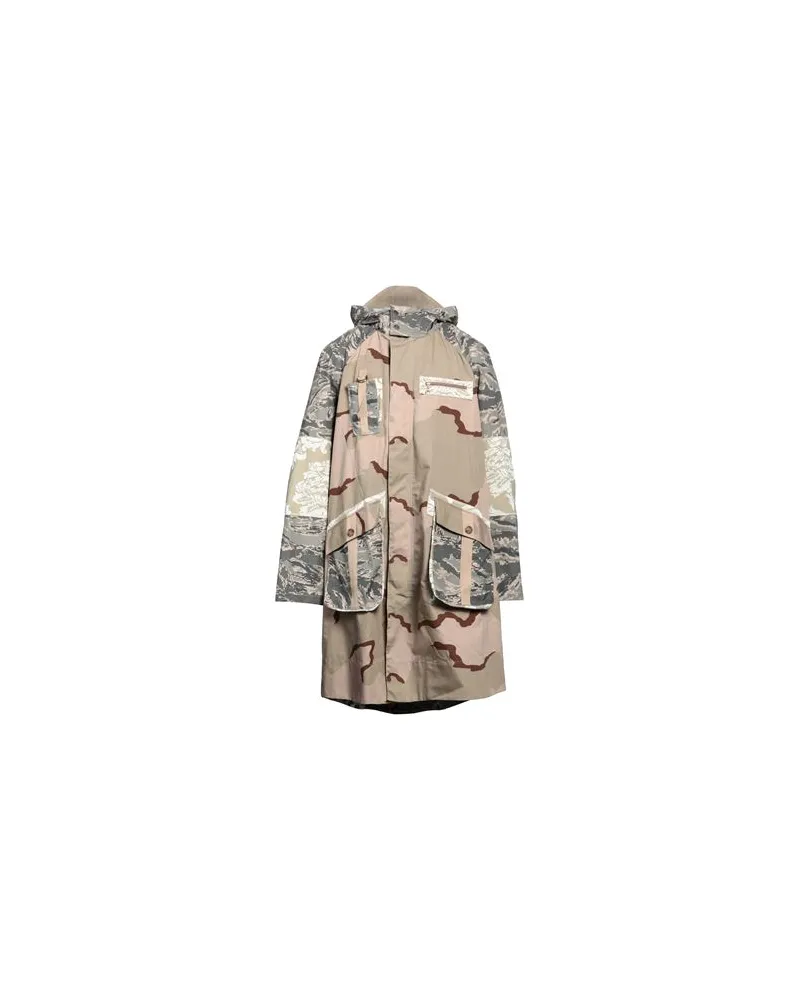 Marine Serre JACKEN & MÄNTEL - Jacken, Mäntel & Trenchcoatsauf YOOX.COM Khaki