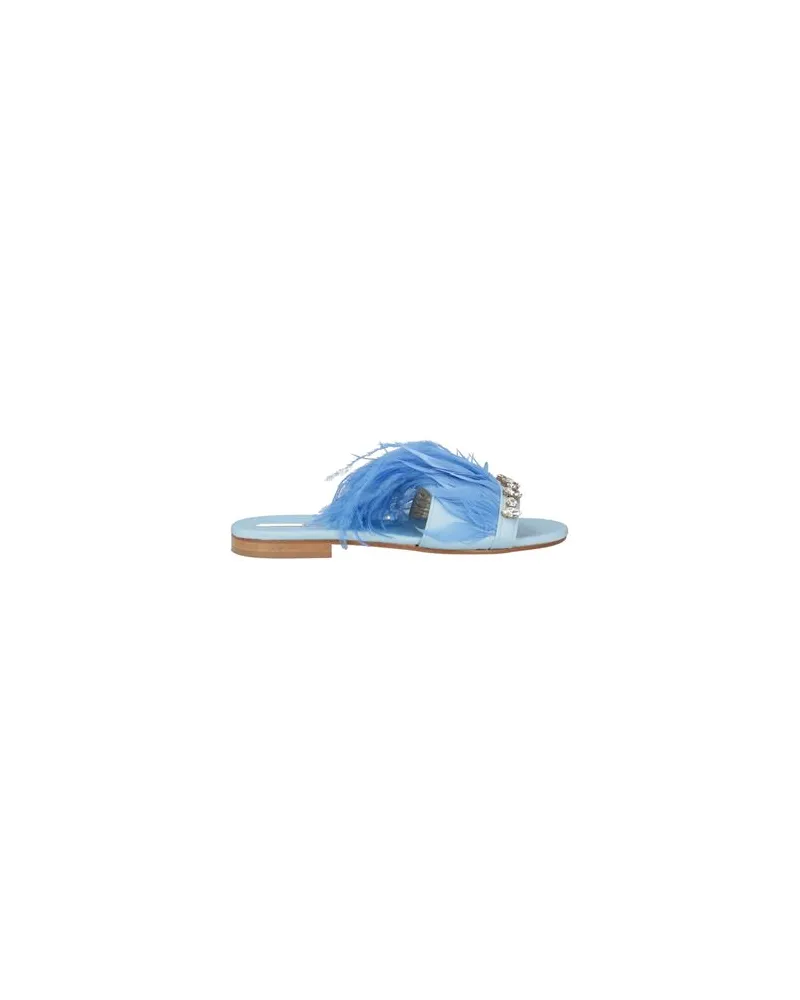 Emanuela Caruso SCHUHE - Sandalenauf YOOX.COM Hellblau