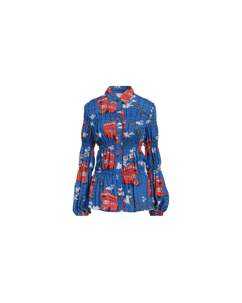 Stella Jean TOPS - Hemdenauf YOOX.COM Königsblau