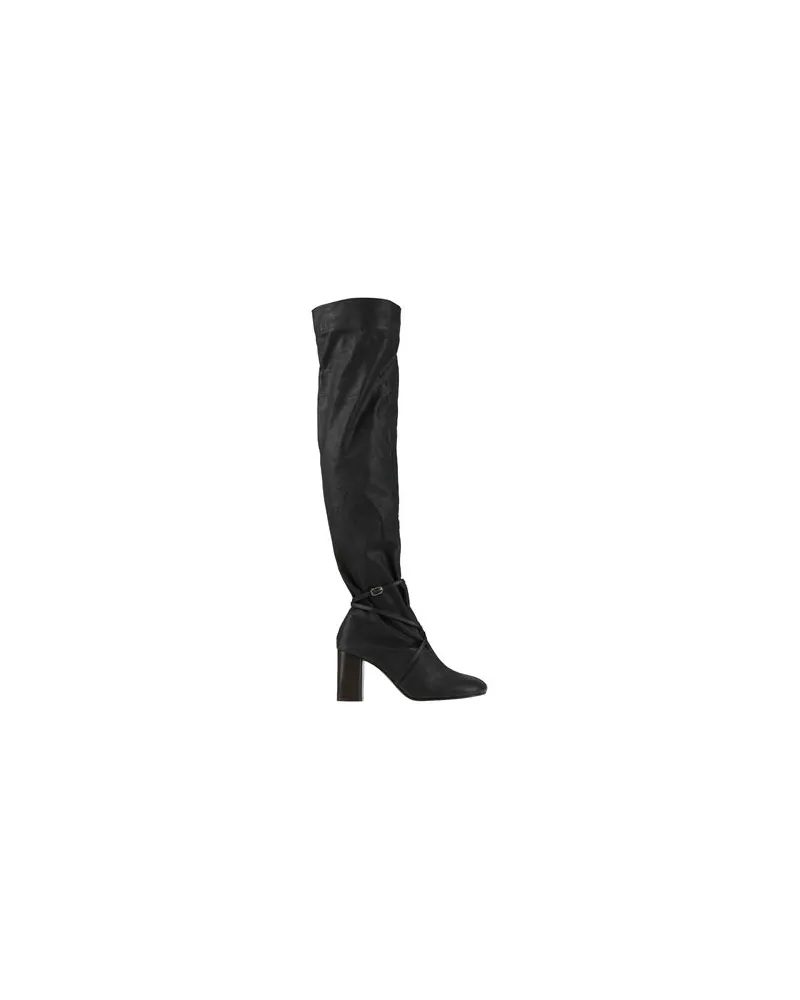 Christophe Lemaire SCHUHE - Stiefelauf YOOX.COM Schwarz
