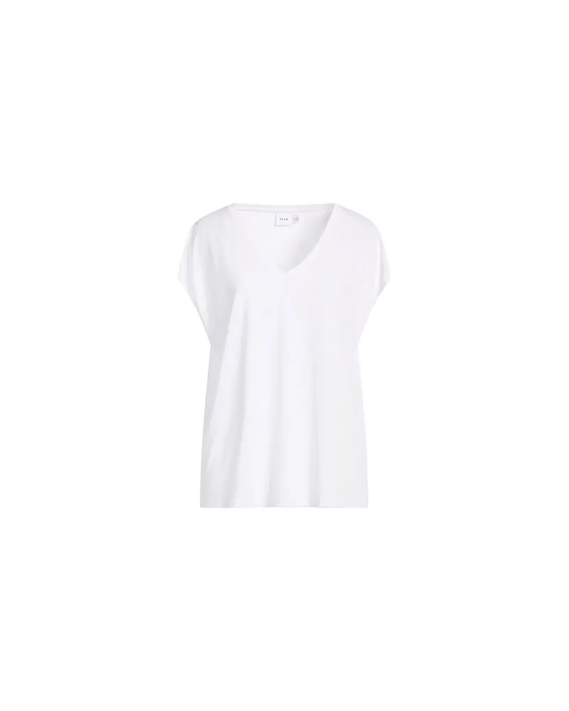Vila TOPS - T-shirtsauf YOOX.COM Weiß