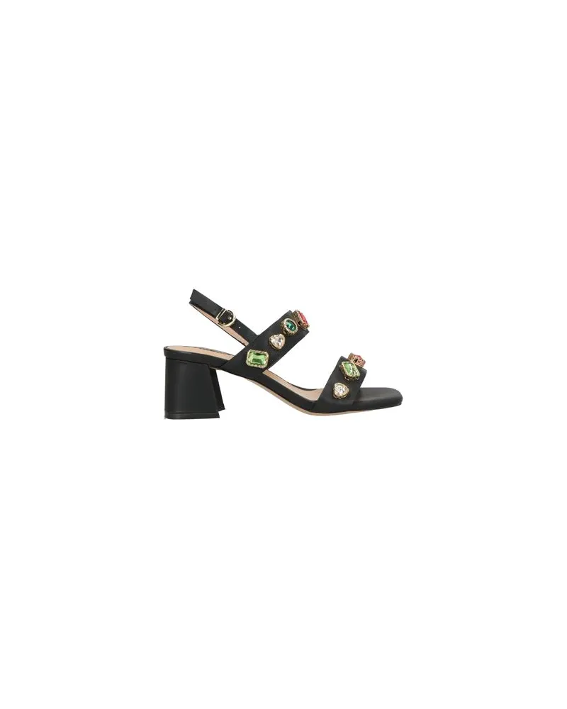 Luciano Barachini SCHUHE - Sandalenauf YOOX.COM Schwarz