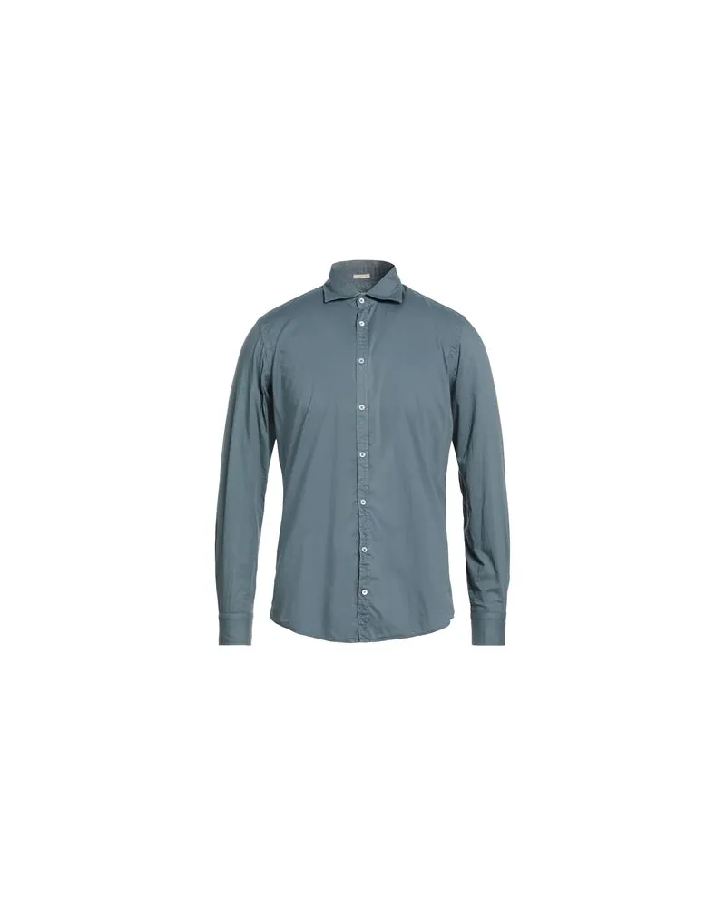 Massimo Alba TOPS - Hemdenauf YOOX.COM Taubenblau