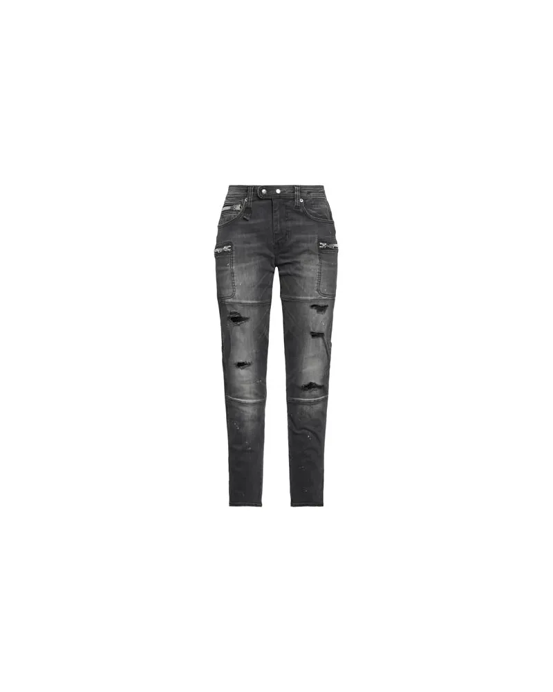 R13 HOSEN & RÖCKE - Jeanshosenauf YOOX.COM Schwarz