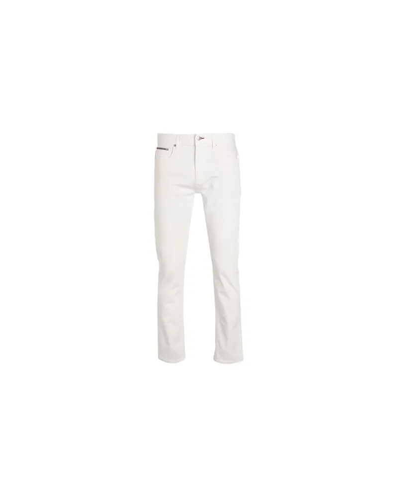 Tommy Hilfiger HOSEN & RÖCKE - Jeanshosenauf YOOX.COM Weiß