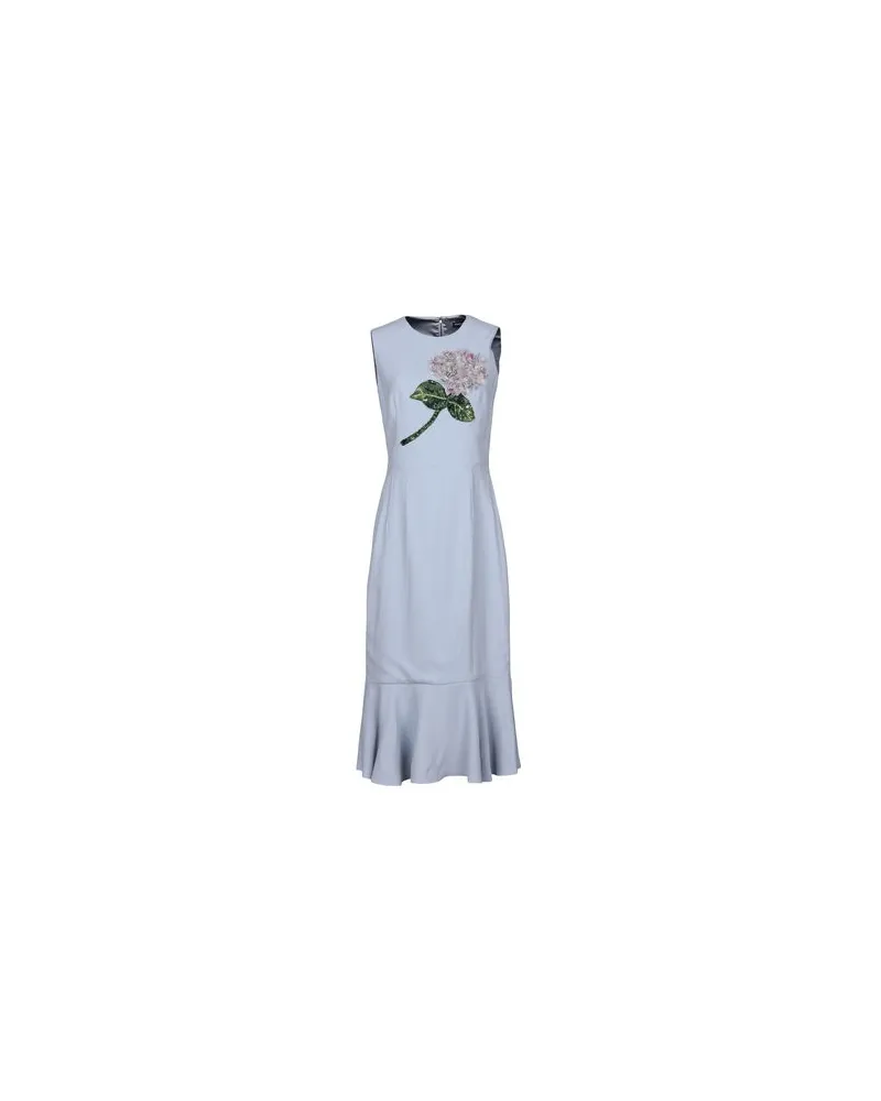 Dolce & Gabbana KLEIDER - Midi-Kleiderauf YOOX.COM Himmelblau
