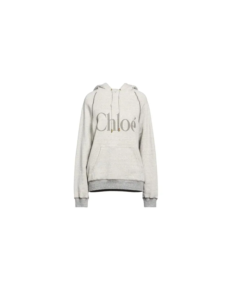 Chloé TOPS - Sweatshirtsauf YOOX.COM Hellgrau