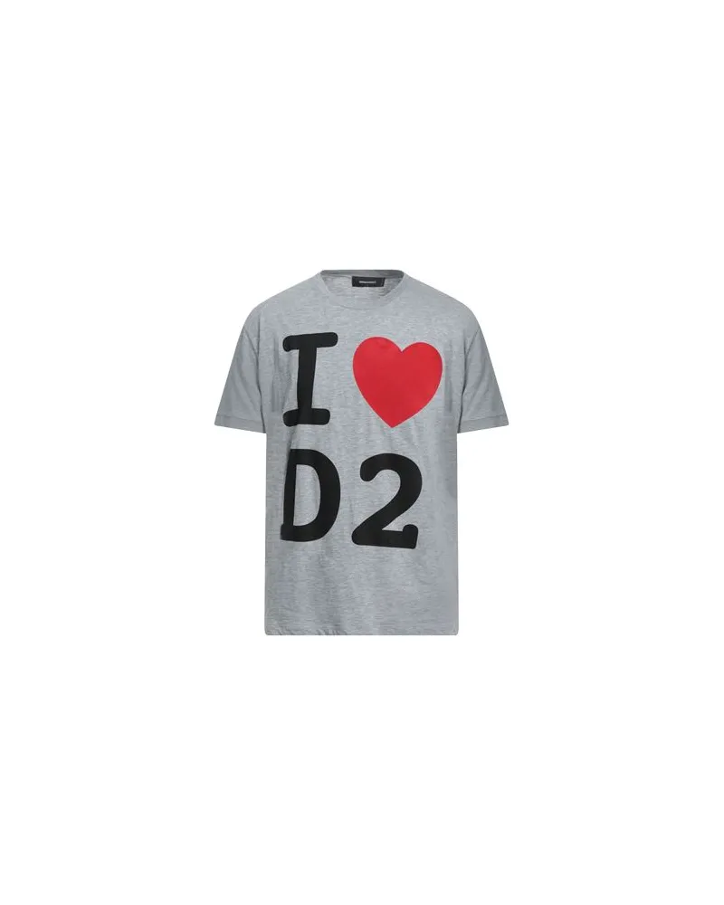 Dsquared2 TOPS - T-shirtsauf YOOX.COM Hellgrau