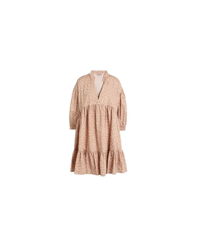 Twin-Set KLEIDER - Mini-Kleiderauf YOOX.COM Sand