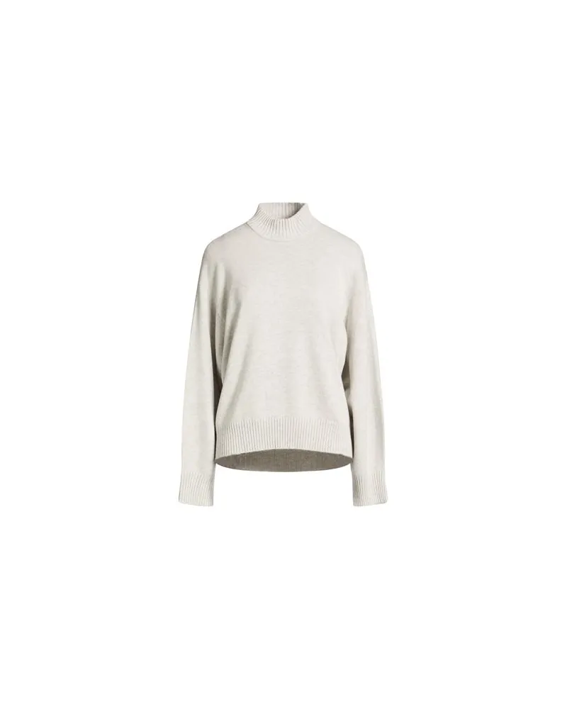 Brunello Cucinelli CASHMERE - STRICKWAREN - Rollkragenpulloverauf YOOX.COM Hellgrau