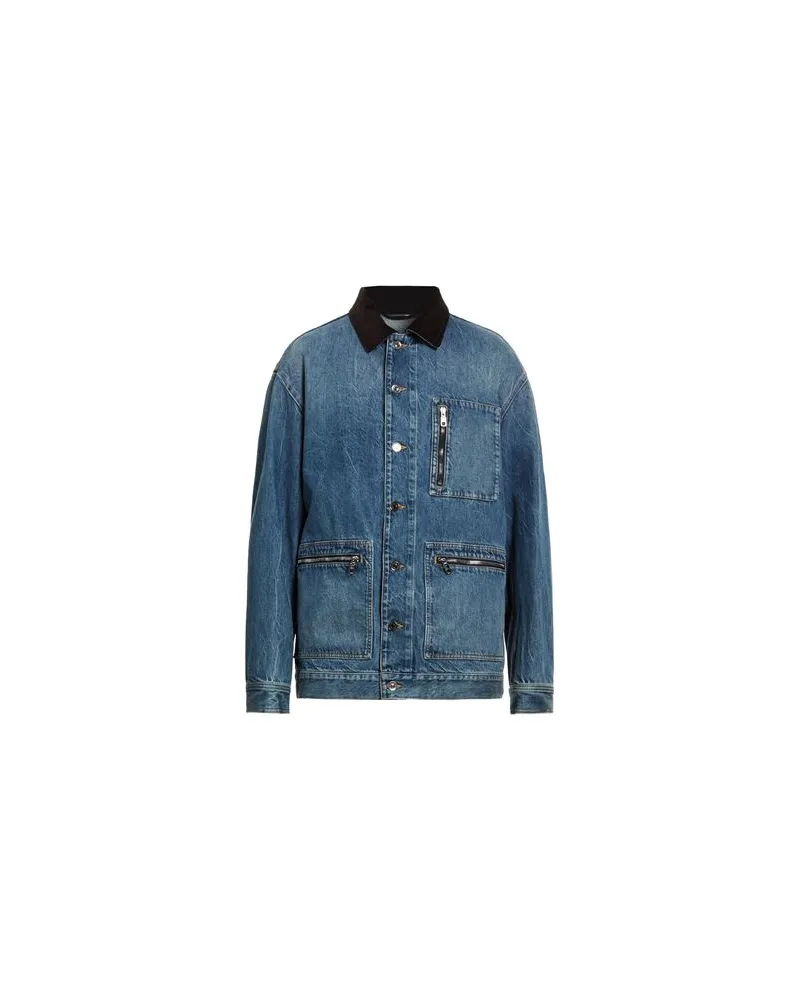 Dolce & Gabbana JACKEN & MÄNTEL - Jeansjacken/Mäntelauf YOOX.COM Blau