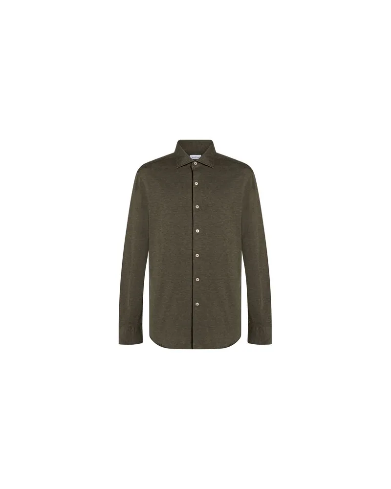 Alessandro Gherardi TOPS - Hemdenauf YOOX.COM Militärgrün