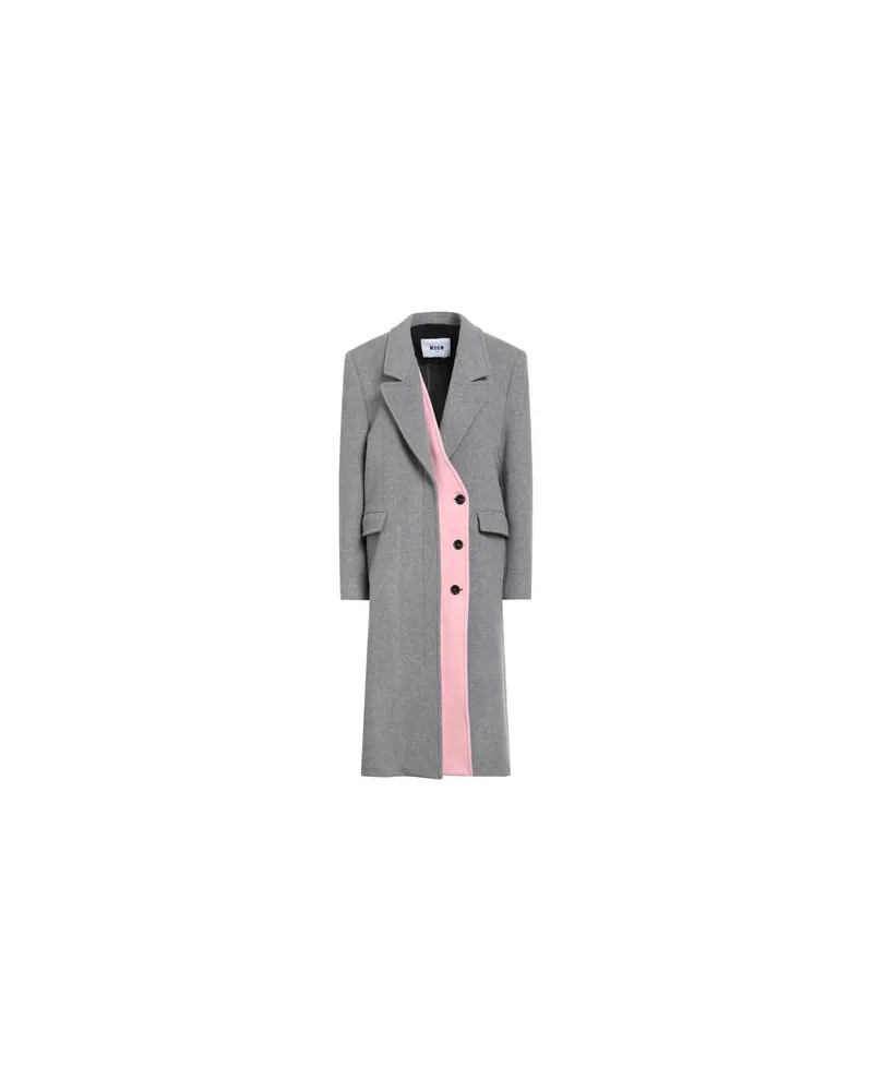 MSGM JACKEN & MÄNTEL - Mäntelauf YOOX.COM Grau