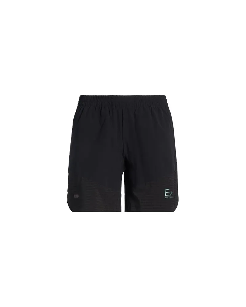 EA7 HOSEN & RÖCKE - Shorts & Bermudashortsauf YOOX.COM Schwarz