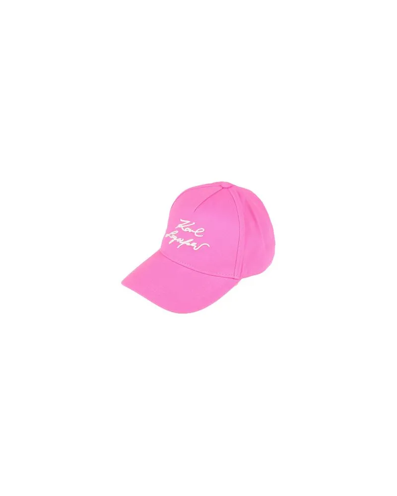 Karl Lagerfeld ACCESSOIRES - Mützen & Hüteauf YOOX.COM Fuchsia