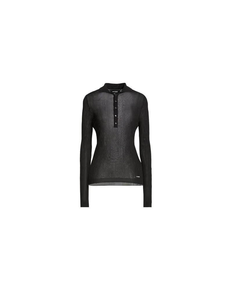 Dsquared2 STRICKWAREN - Pulloverauf YOOX.COM Schwarz