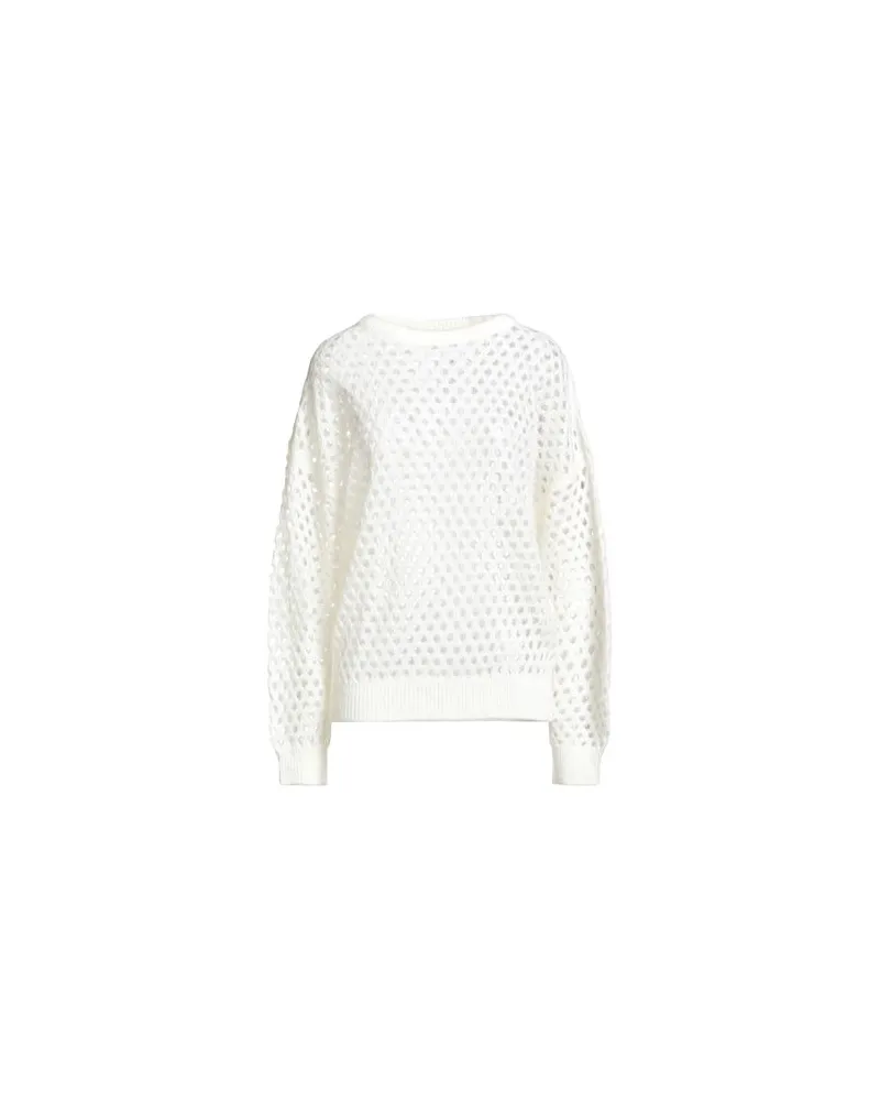 Twin-Set STRICKWAREN - Pulloverauf YOOX.COM Weiß