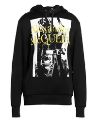 Alexander McQueen Sweatshirt Schwarz