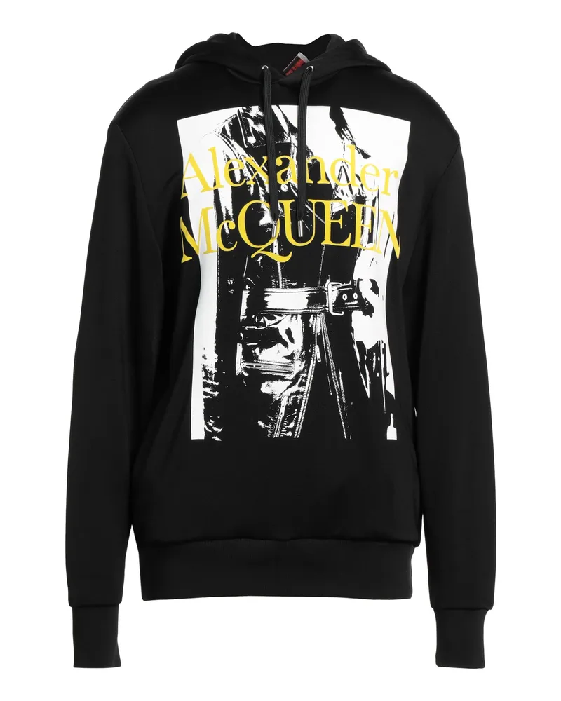 Alexander McQueen Sweatshirt Schwarz