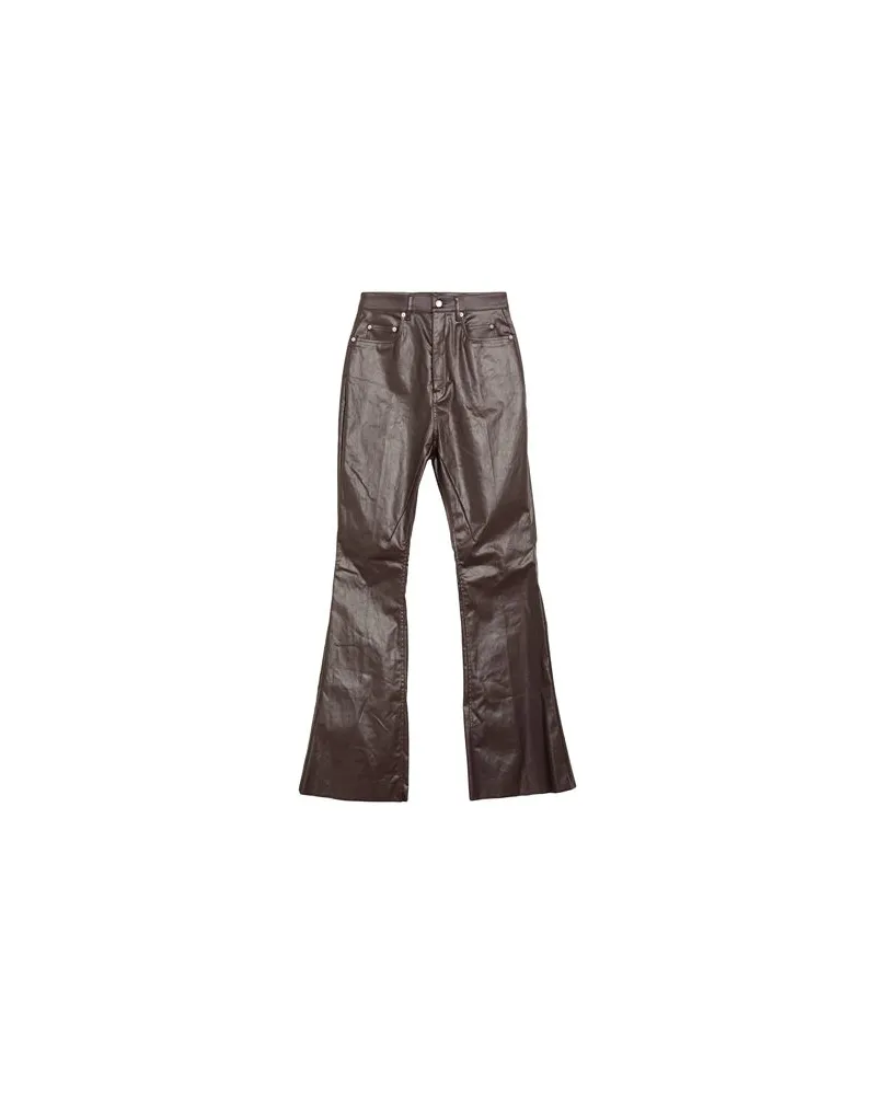 Rick Owens HOSEN & RÖCKE - Jeanshosenauf YOOX.COM Schokobraun