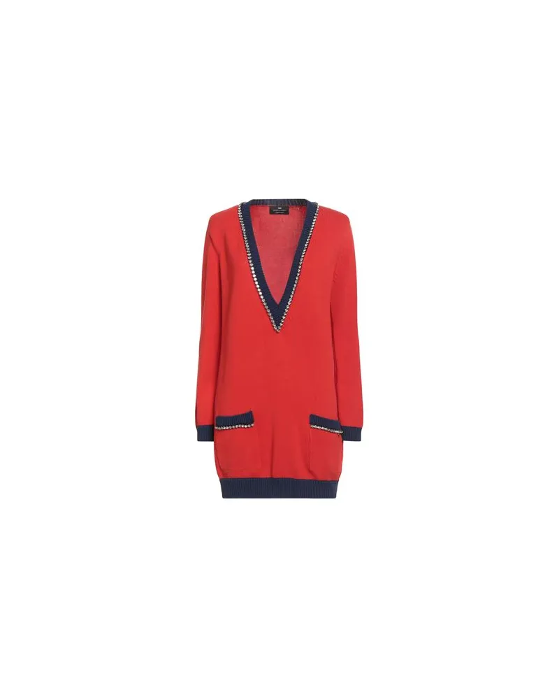 Elisabetta Franchi KLEIDER - Mini-Kleiderauf YOOX.COM Rot