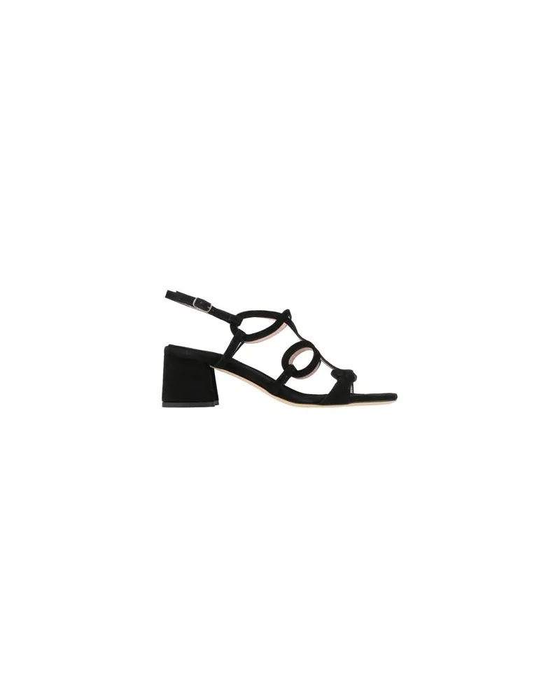 Anna F. SCHUHE - Sandalenauf YOOX.COM Schwarz