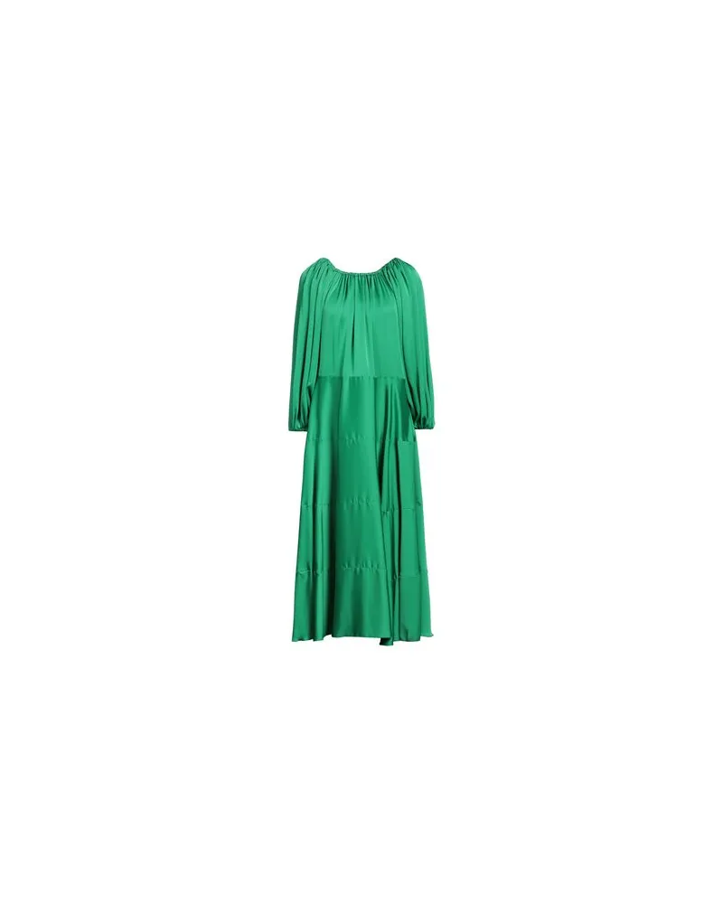 Simona Corsellini KLEIDER - Maxi-Kleiderauf YOOX.COM Smaragdgrün