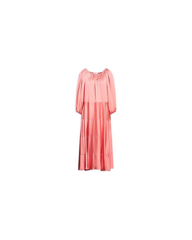 Simona Corsellini KLEIDER - Maxi-Kleiderauf YOOX.COM Lachs