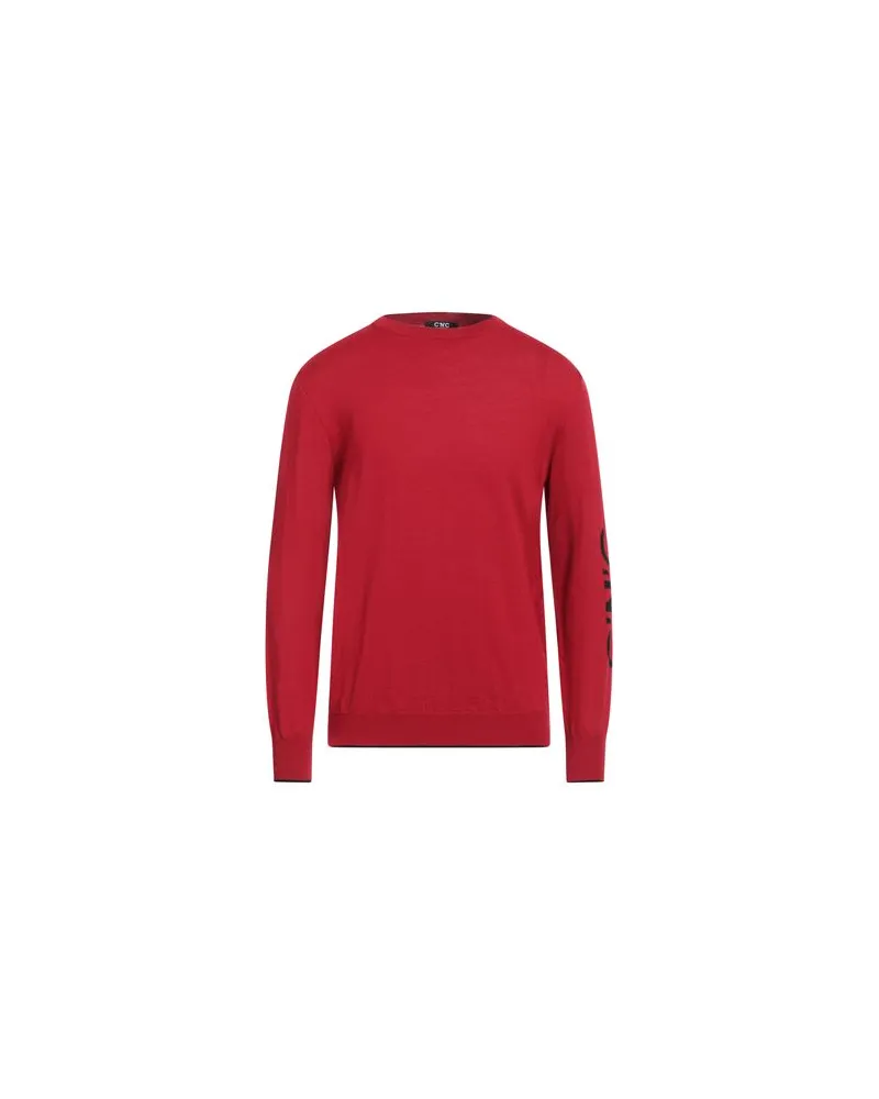 CoSTUME NATIONAL STRICKWAREN - Pulloverauf YOOX.COM Rot