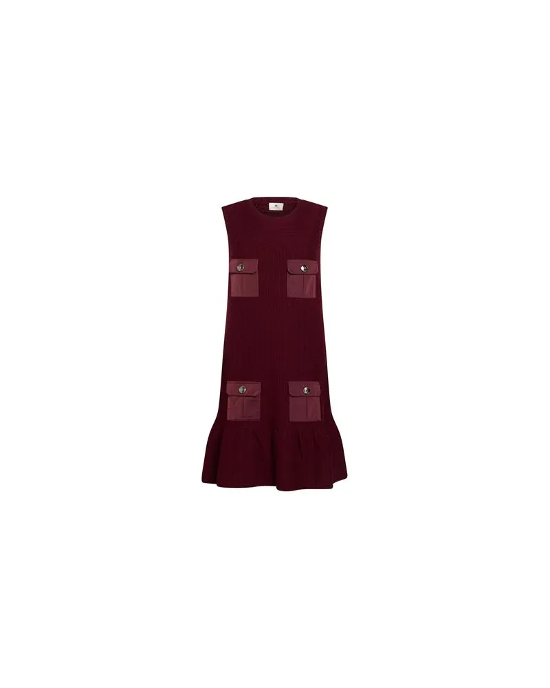 Elisabetta Franchi KLEIDER - Mini-Kleiderauf YOOX.COM Purpur