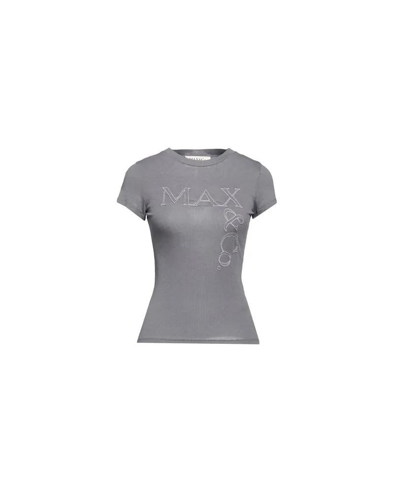 MAX&Co. TOPS - T-shirtsauf YOOX.COM Braungrau