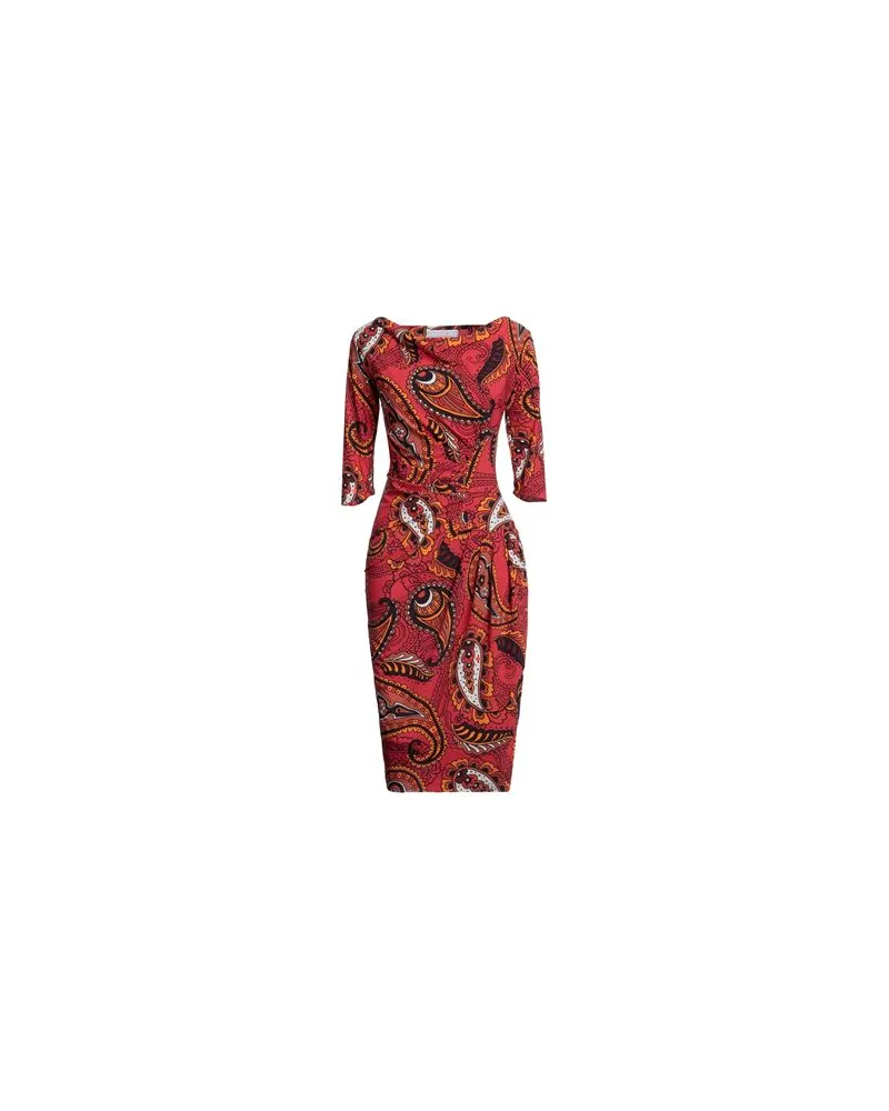 Chiara Boni KLEIDER - Midi-Kleiderauf YOOX.COM Rot