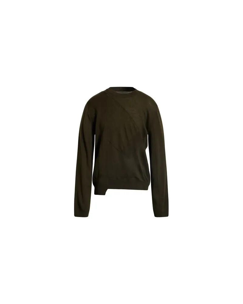 Maison Margiela STRICKWAREN - Pulloverauf YOOX.COM Militärgrün