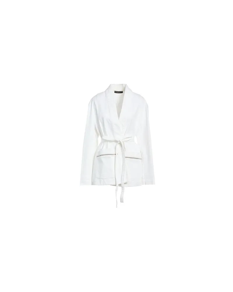 Fabiana Filippi JACKEN & MÄNTEL - Jeansjacken/Mäntelauf YOOX.COM Weiß