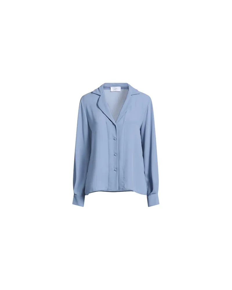 Soallure TOPS - Hemdenauf YOOX.COM Taubenblau