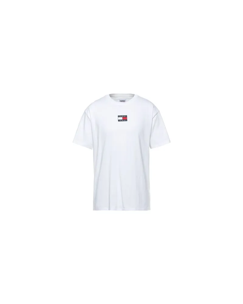 Tommy Hilfiger TJM TOMMY BADGE T-SHIRT  - TOPS - T-shirtsauf YOOX.COM Weiß