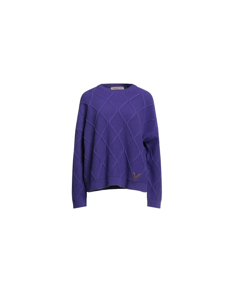 Valentino Garavani STRICKWAREN - Pulloverauf YOOX.COM Violett