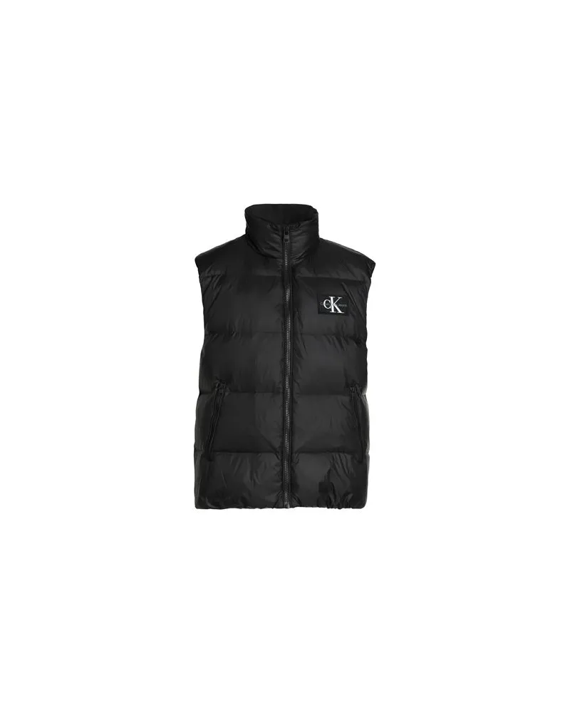 Calvin Klein JACKEN & MÄNTEL - Pufferjacken & Daunenjackenauf YOOX.COM Schwarz