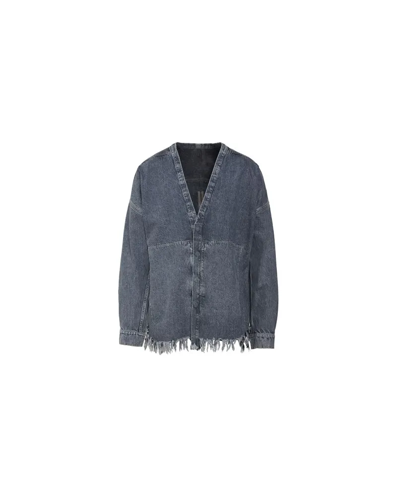 DRKSHDW by Rick Owens JACKEN & MÄNTEL - Jeansjacken/Mäntelauf YOOX.COM Blau