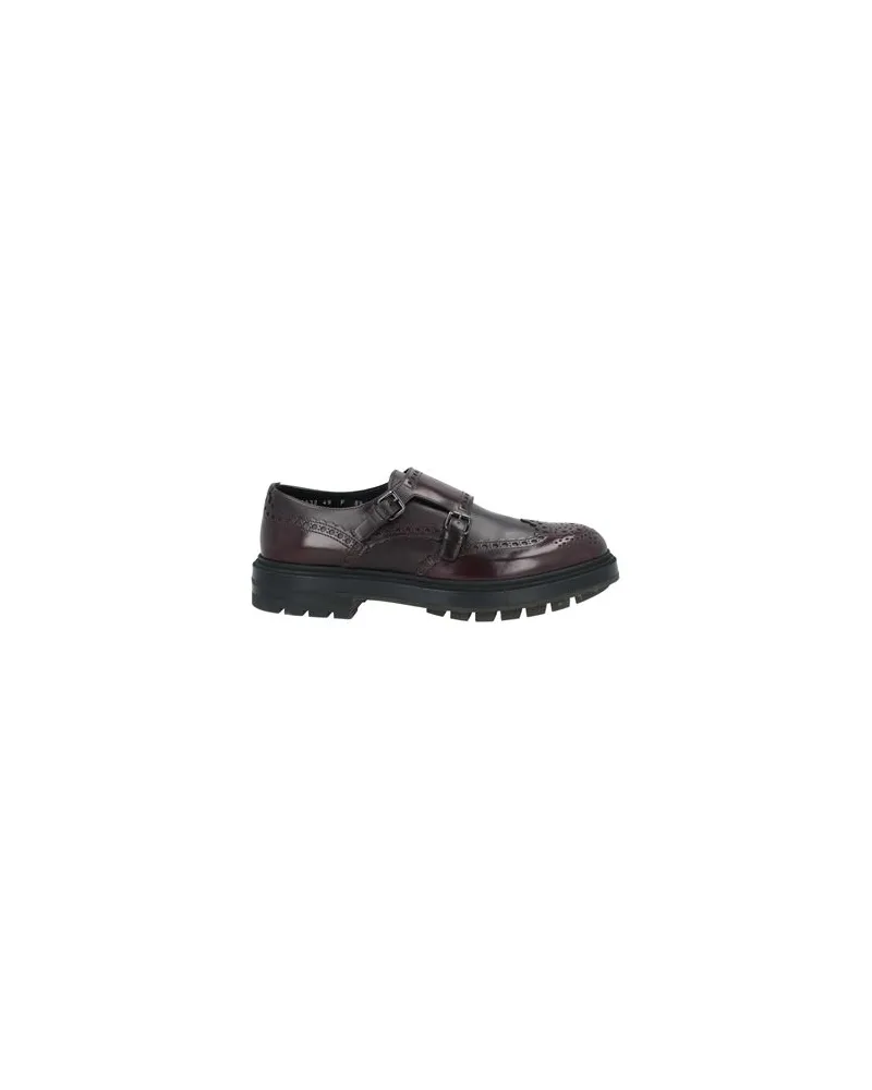 Santoni SCHUHE - Mokassinsauf YOOX.COM Bordeaux