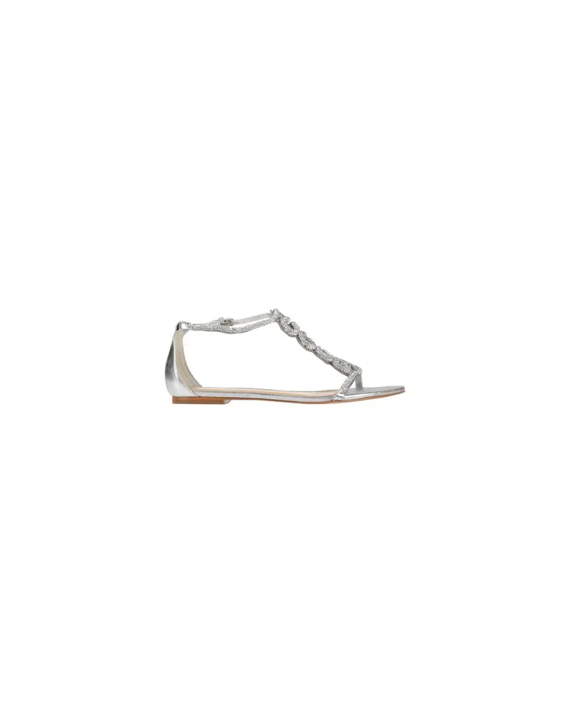 CARRANO SCHUHE - Sandalenauf YOOX.COM Silber