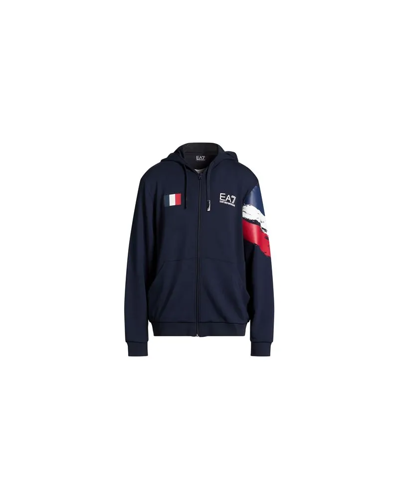 EA7 TOPS - Sweatshirtsauf YOOX.COM Marineblau