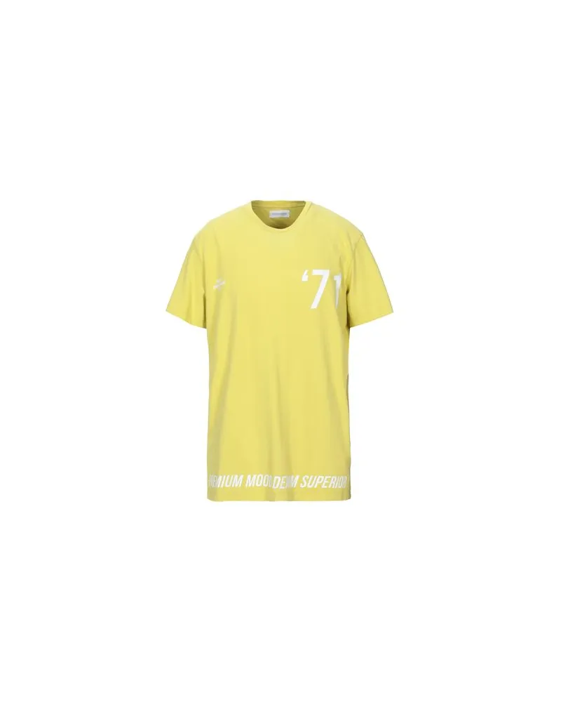 PMDS PREMIUM MOOD DENIM SUPERIOR TOPS - T-shirtsauf YOOX.COM Limettengrün